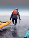 Getting grounded on a falling tide is easy to do in Morro Bay - the bottom is sandy here luckily